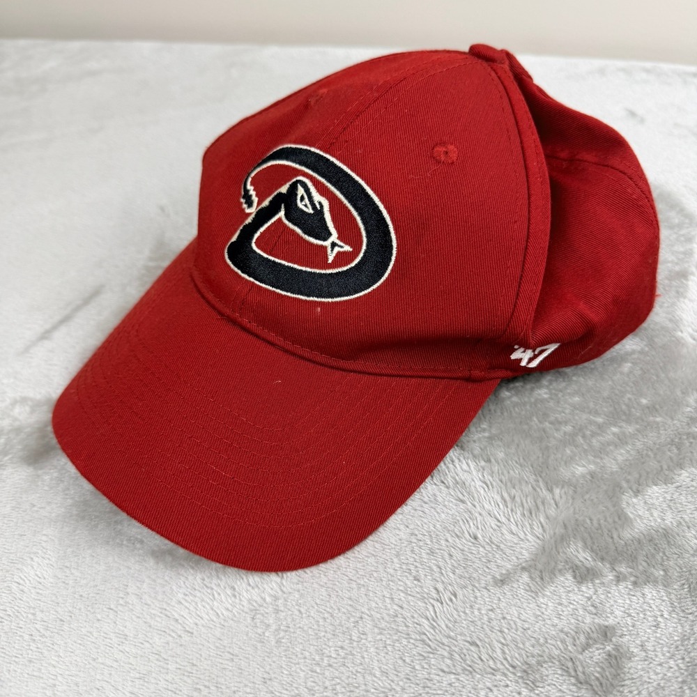 Arizona Diamondbacks 47 Brand MLB Snapback Hat Red Baseball Cap